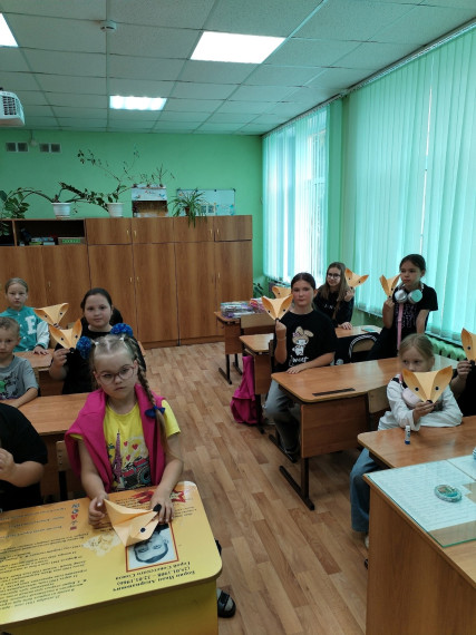 Последний день смены в пришкольном лагере "НЕПОСЕДЫ".